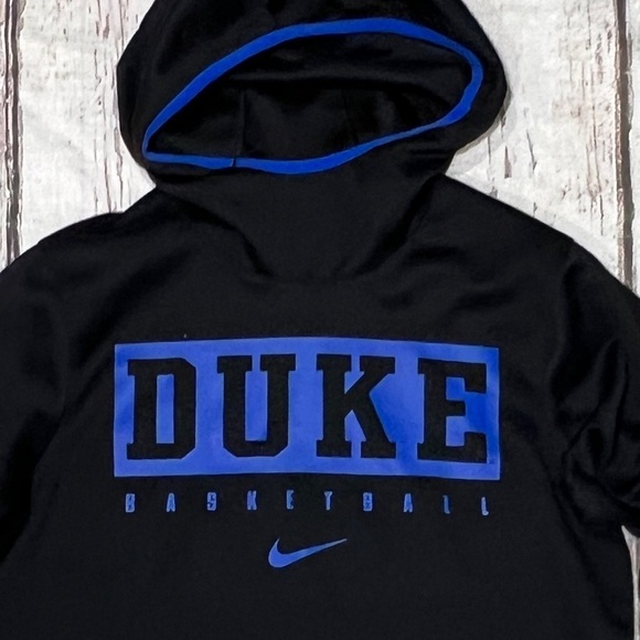 Duke Blue Devils NCAA Collegiate Nike Dri - Fit Hoodie Sweatshirt Pullover - Picture 2 of 6